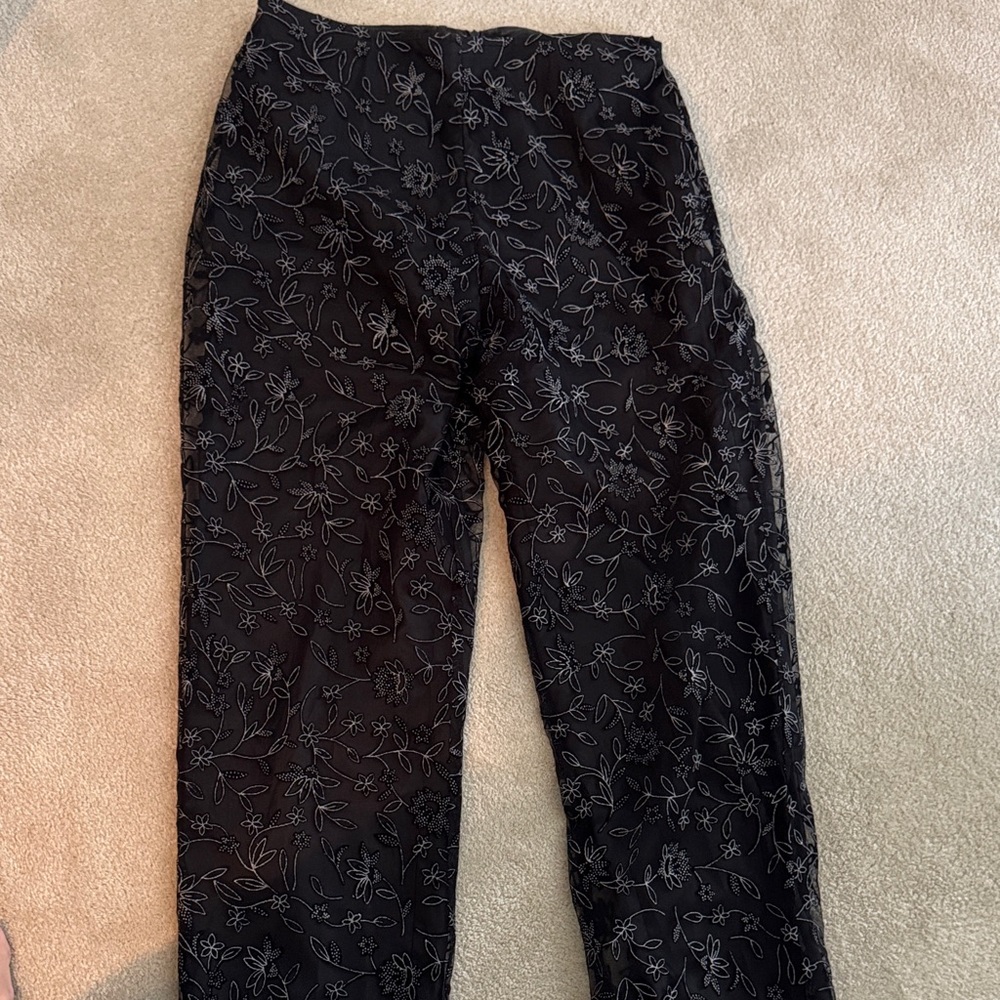 Party pants!  The LBD of pants.  Fully lined with invisible back zipper.
